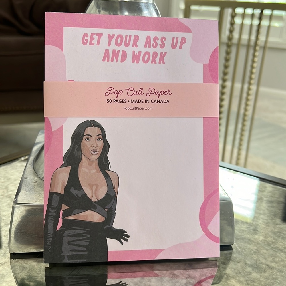 COPY - Kardashian’s Kim notepad